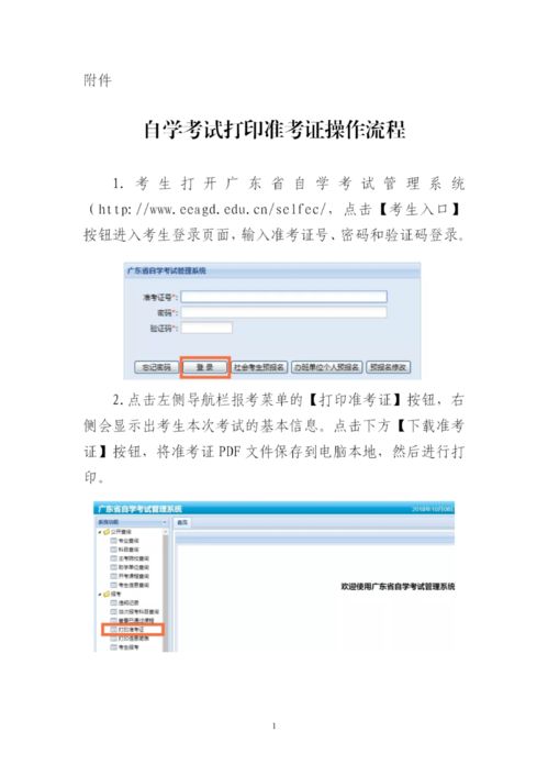 广东自考本科准考证打印时间,广东自考准考证打印时间
