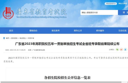 广东省考试院官网查询录取,广东高考录取查询